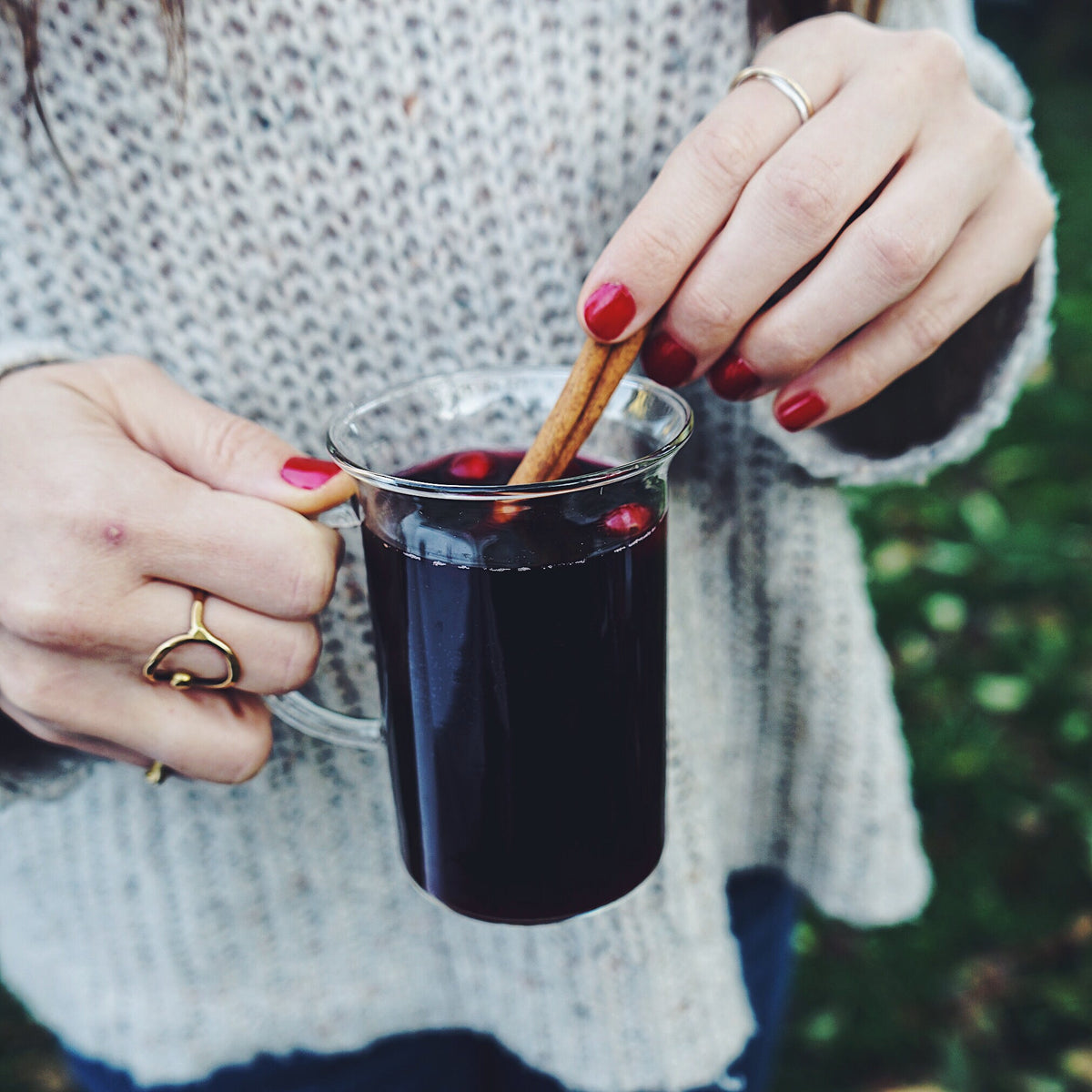 Spiced Cranberry Syrup | Winter Holiday Cocktail Mixer