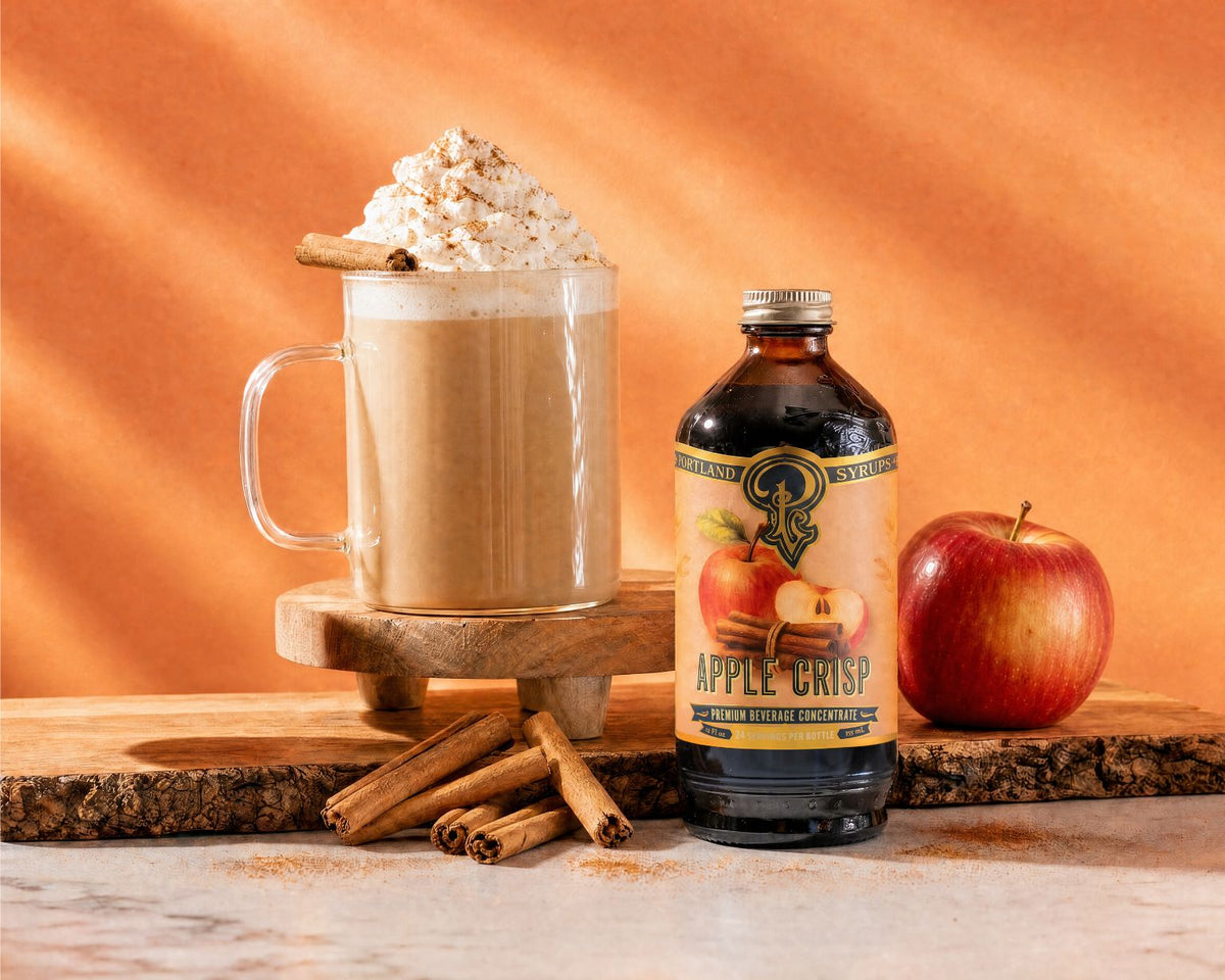 Apple Crisp Syrup for Coffee & Lattes | Cozy Fall Flavor