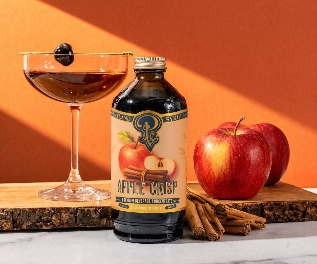 Apple Crisp Syrup for Coffee & Lattes | Cozy Fall Flavor