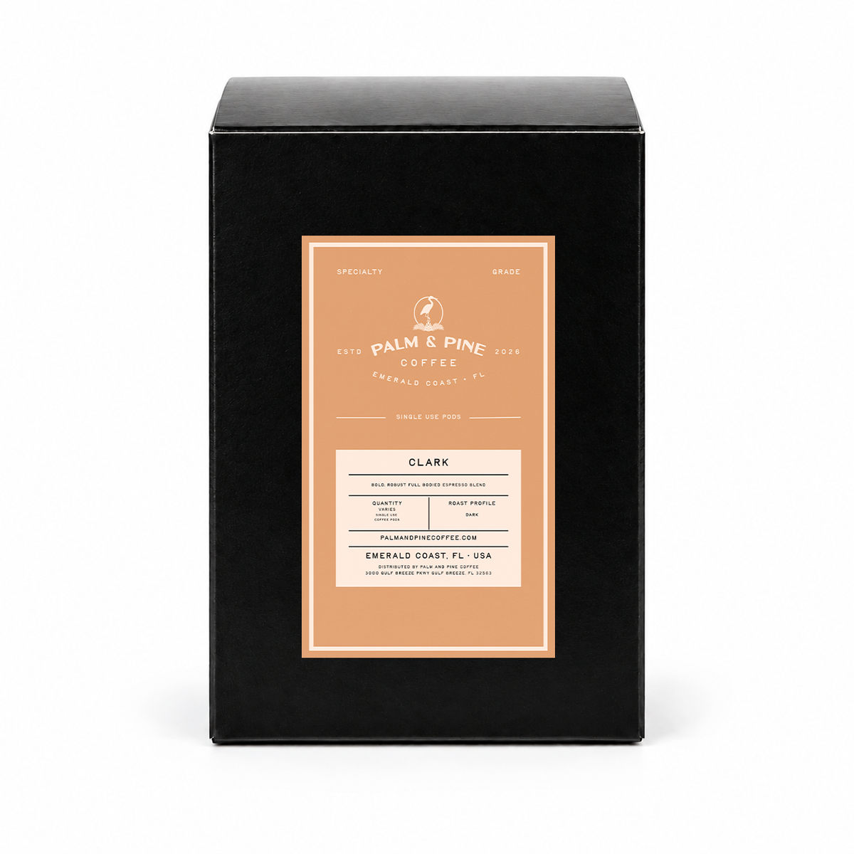 Clark – Bold & Robust Specialty Espresso Roast Single Cup