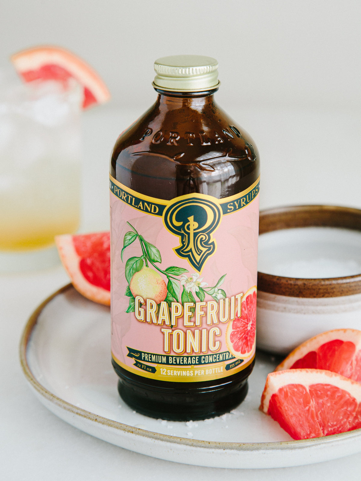 Grapefruit Tonic Concentrate | Elderflower & Quinine Mixer