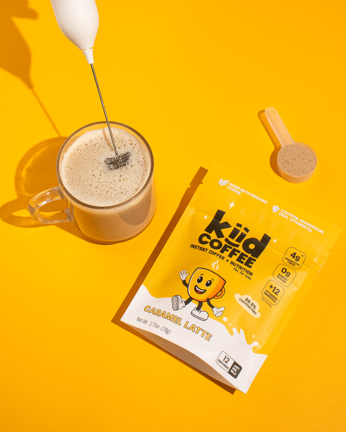 Caramel Kiid Superfood Latte