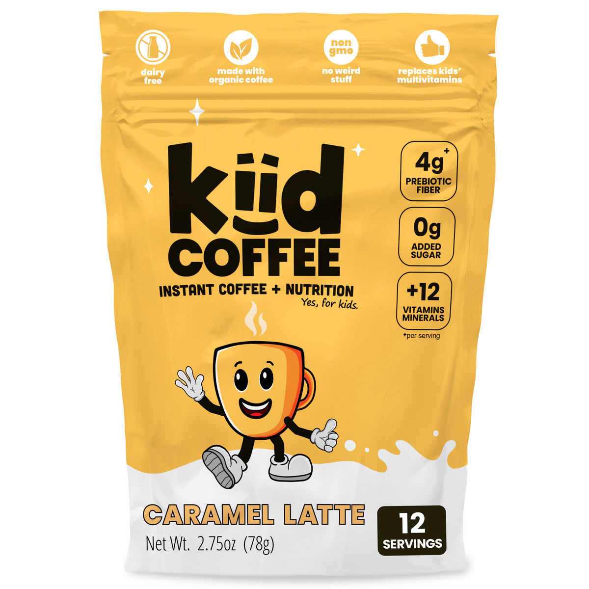 Caramel Kiid Superfood Latte