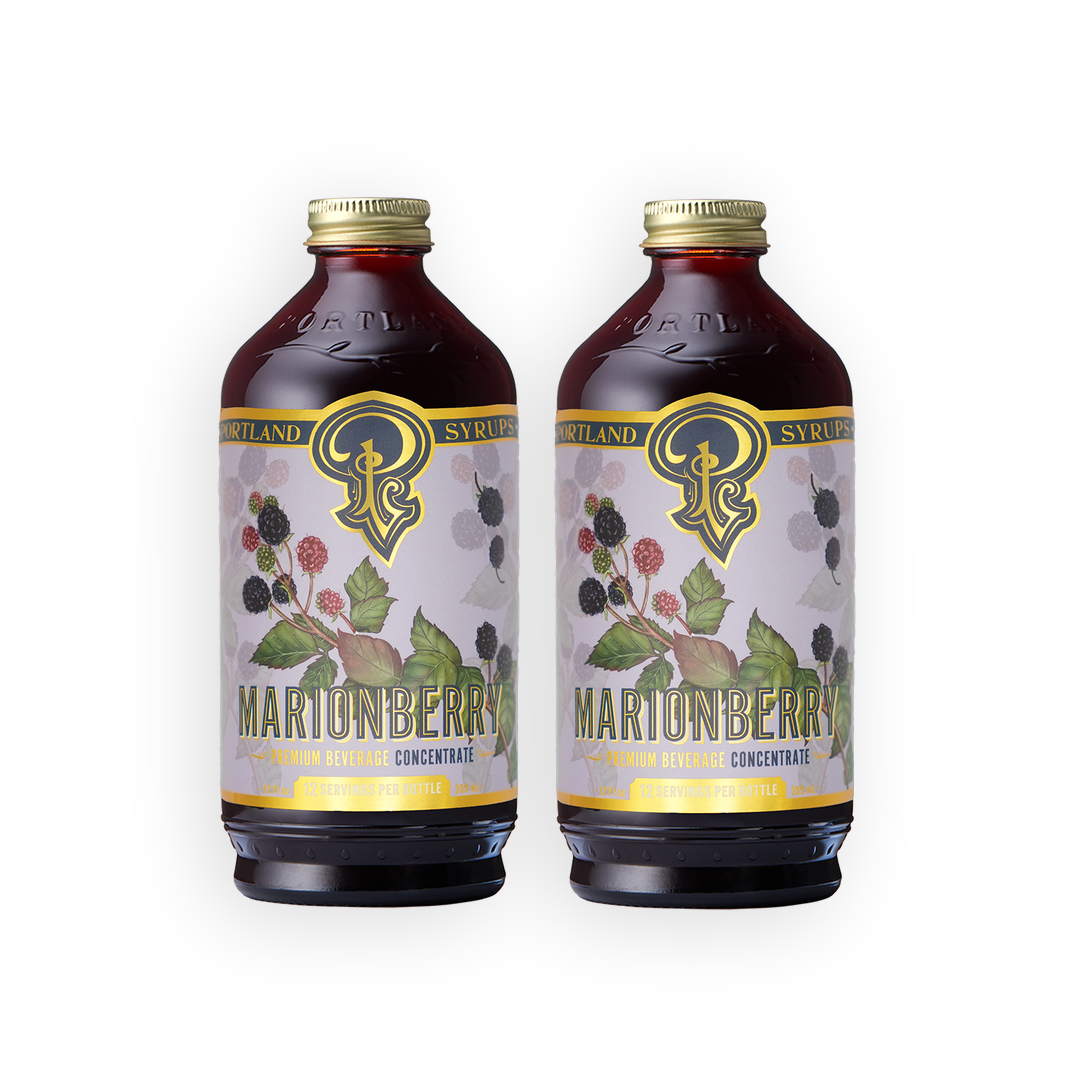 Marionberry Syrup 2-Pack | Real Northwest Berry Mixer