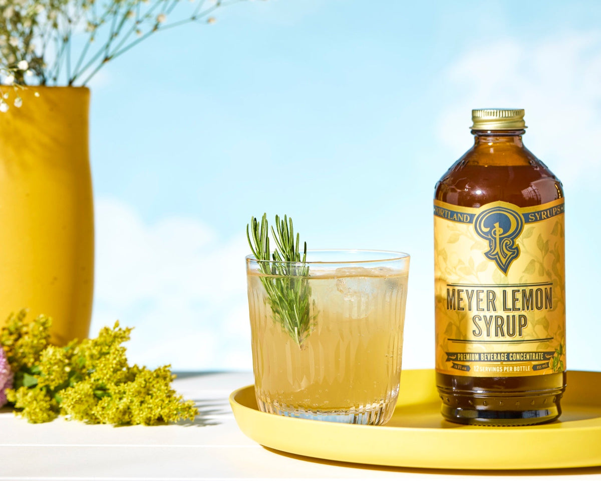Meyer Lemon Syrup | Floral & Aromatic Citrus Mixer
