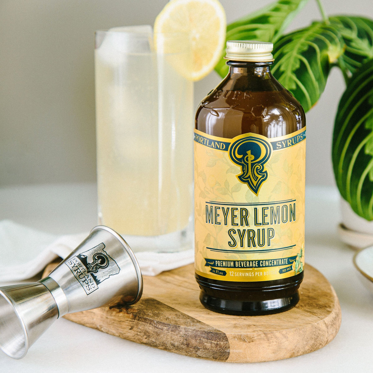 Meyer Lemon Syrup | Floral & Aromatic Citrus Mixer