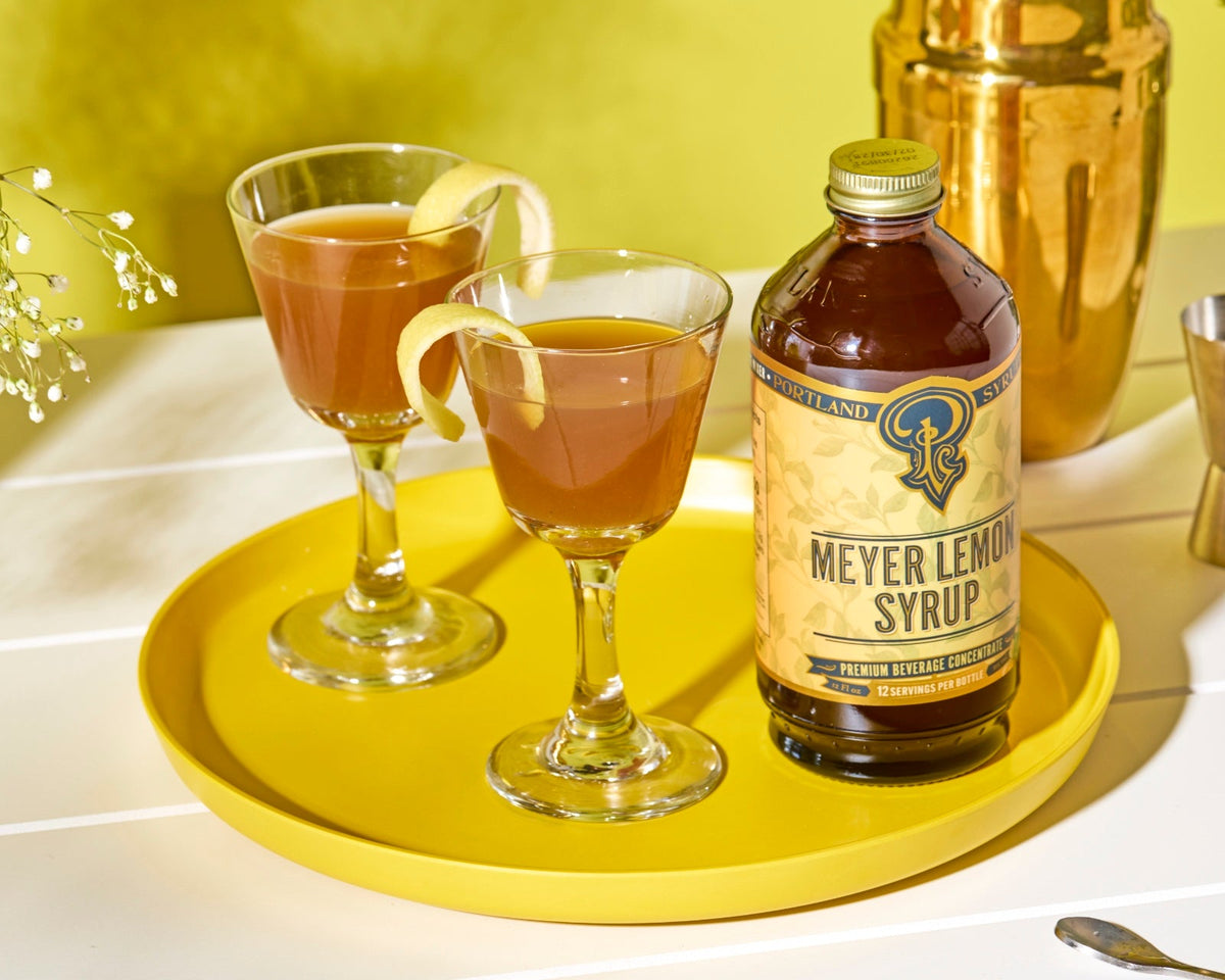 Meyer Lemon Syrup | Floral & Aromatic Citrus Mixer