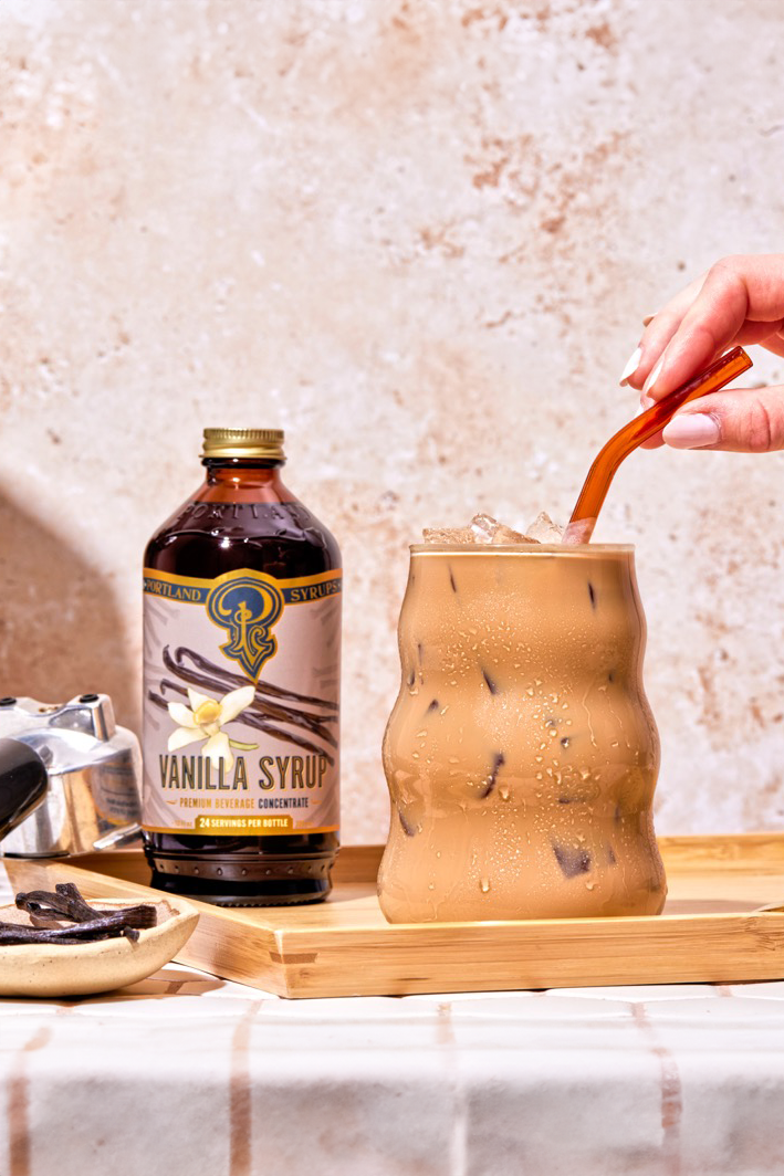 Vanilla Syrup for Coffee & Lattes | Pure Tahitian Vanilla