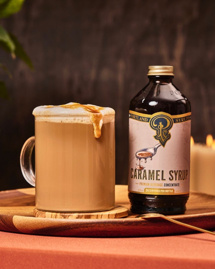 Caramel Syrup for Coffee & Lattes | Rich Toast & Butter Mix