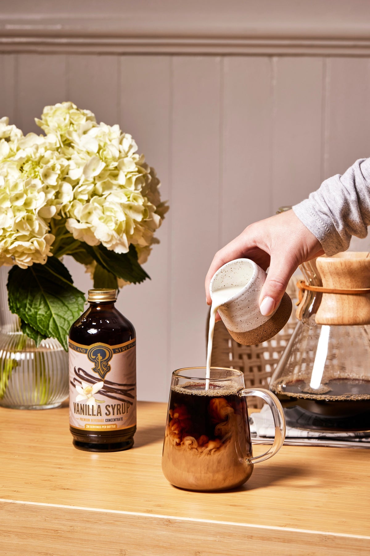 Vanilla Syrup for Coffee & Lattes | Pure Tahitian Vanilla