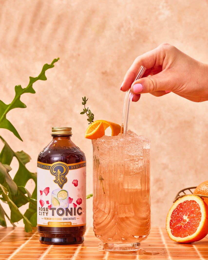 Rose City Tonic Concentrate | Floral Cinchona Cocktail Mixer
