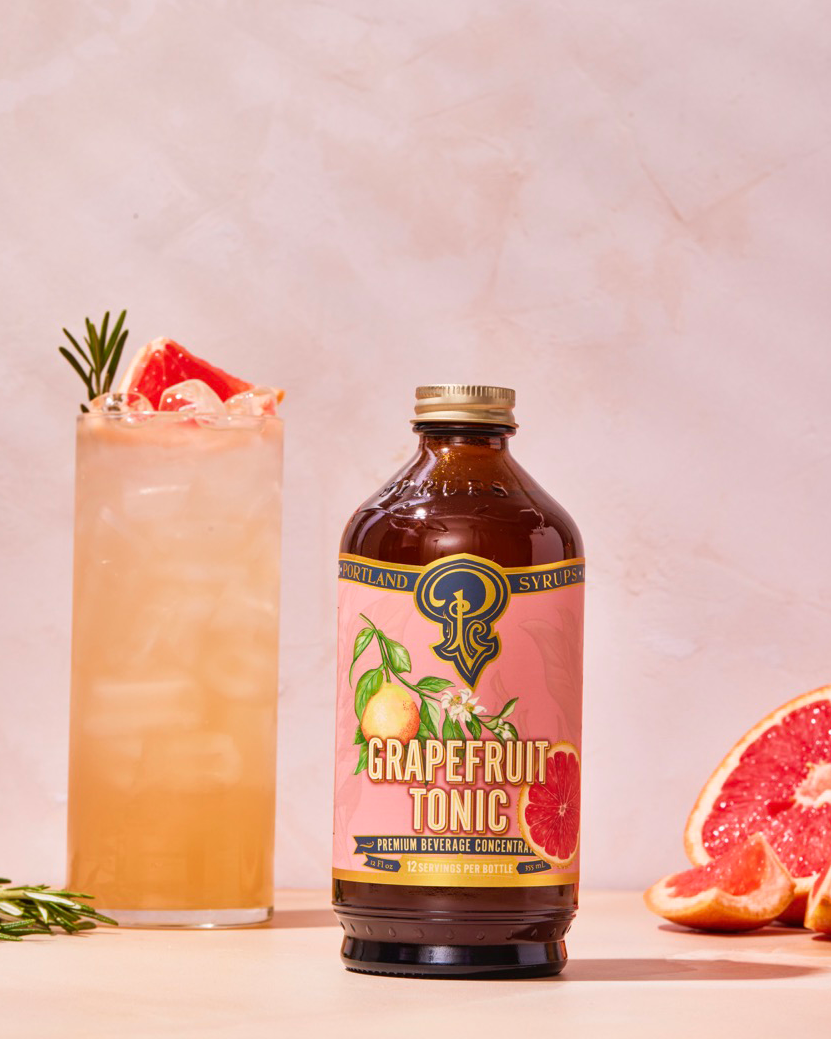 Grapefruit Tonic Concentrate | Elderflower & Quinine Mixer