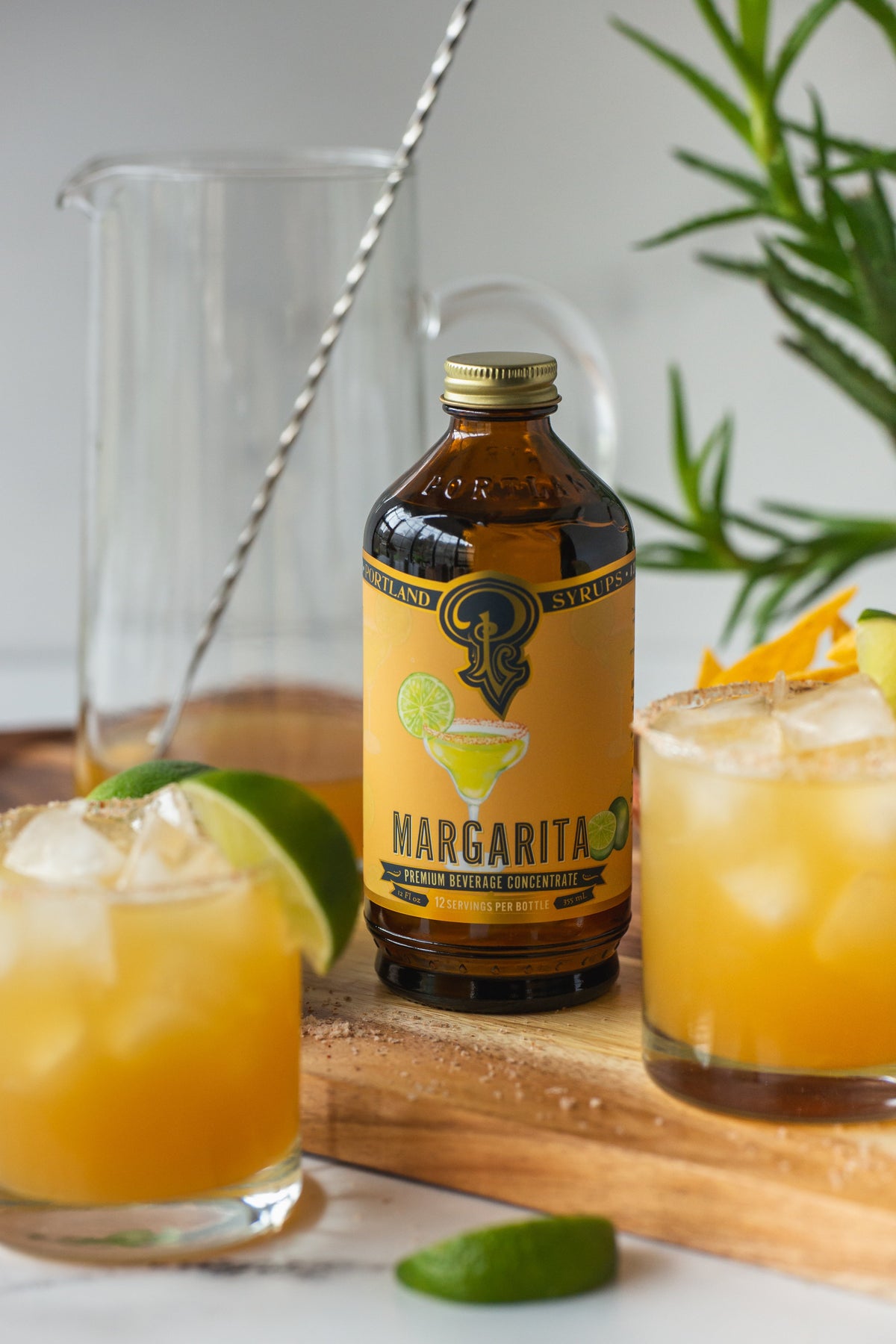 Margarita Syrup Base | Real Lime & Blood Orange Mixer