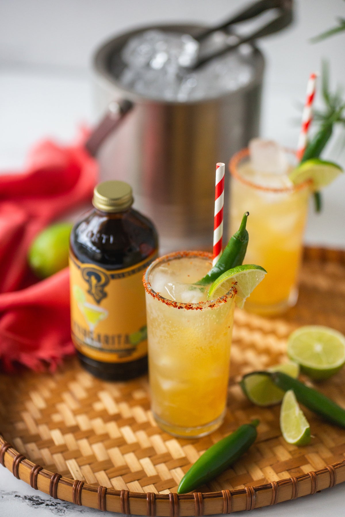 Margarita Syrup Base | Real Lime & Blood Orange Mixer