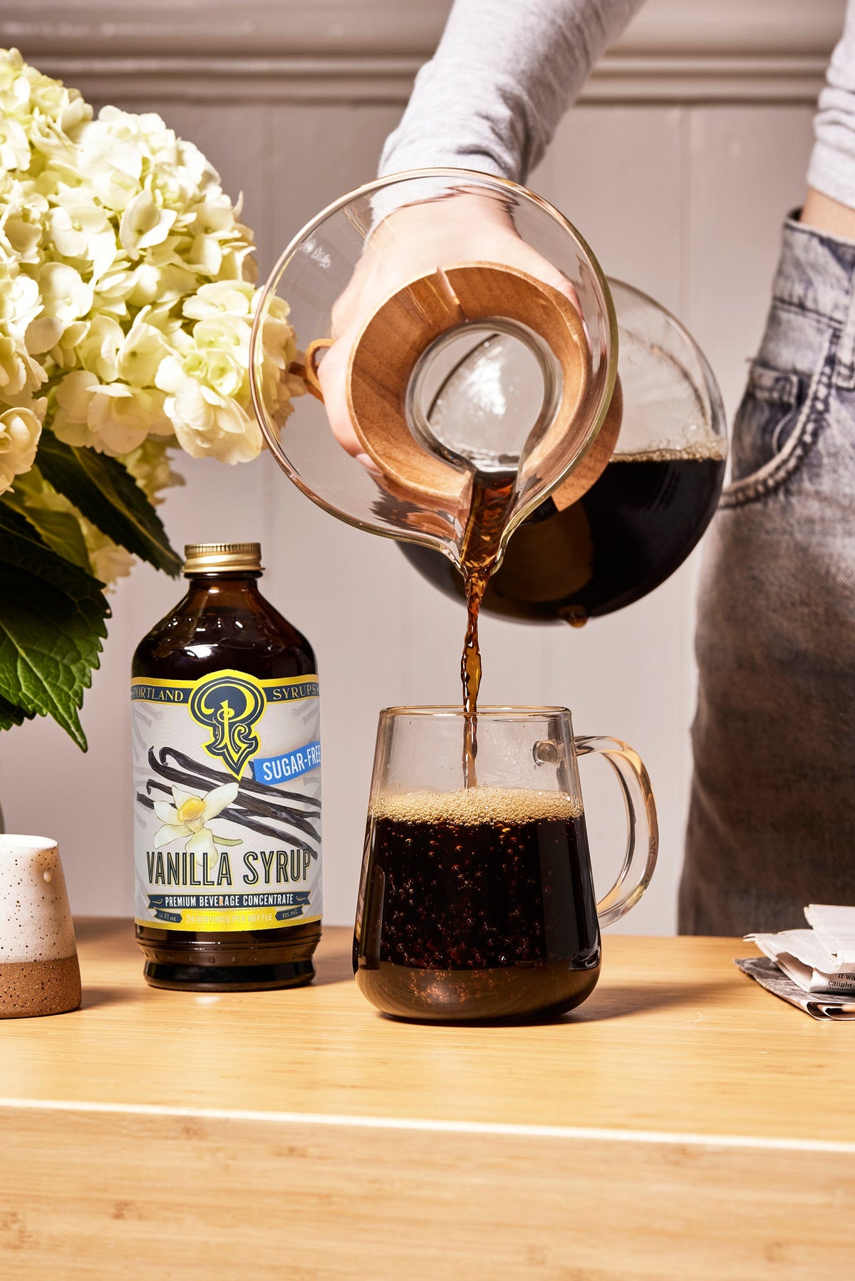 Sugar Free Vanilla Syrup | Zero-Sugar Coffee & Latte Syrup