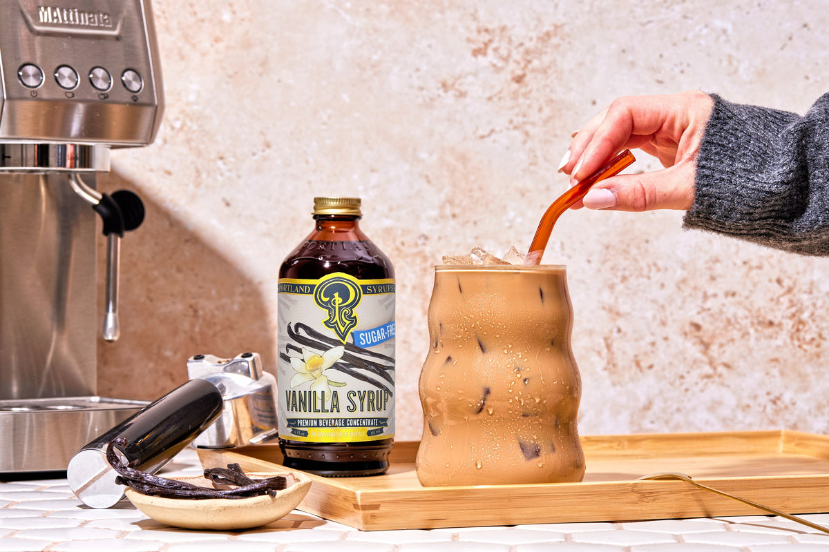 Sugar Free Vanilla Syrup | Zero-Sugar Coffee & Latte Syrup
