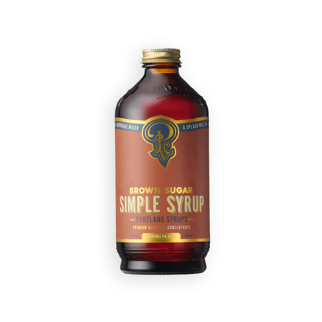 Brown Sugar Simple Syrup | Rich Caramel & Molasses Mixer