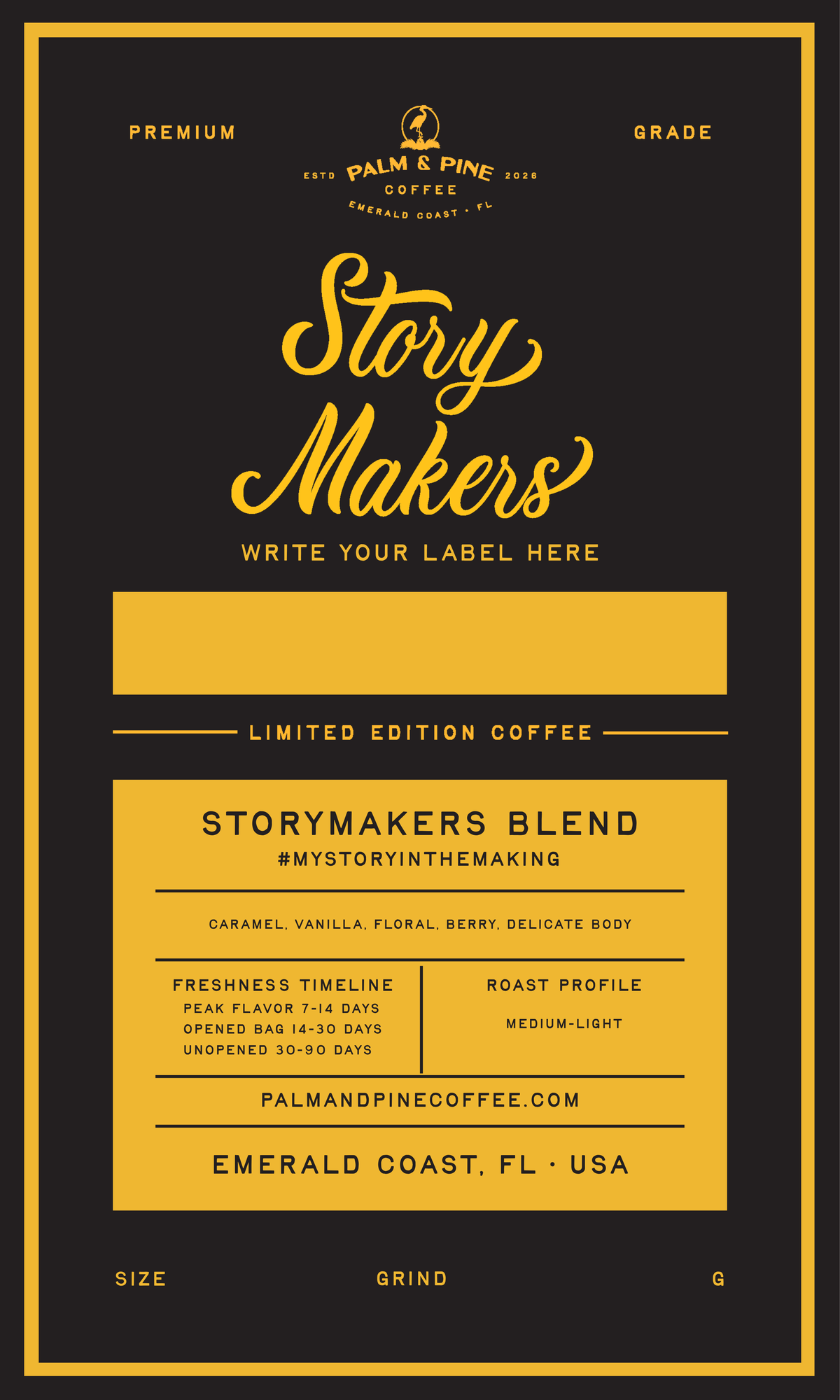 Storymakers | Ethiopia Natural Medium/Light Roast Single Origin Coffee