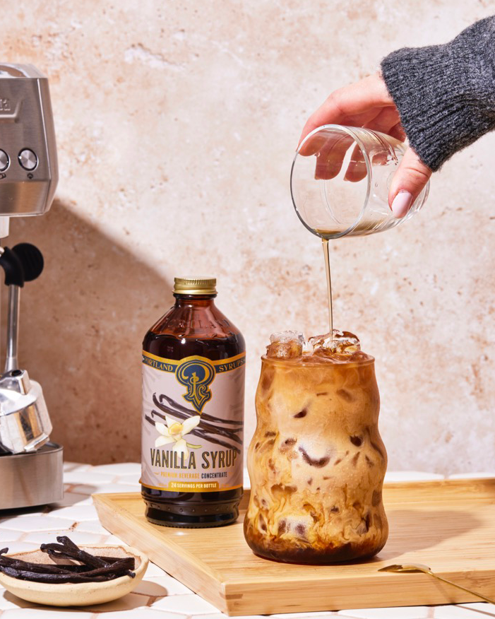 Vanilla Syrup for Coffee & Lattes | Pure Tahitian Vanilla