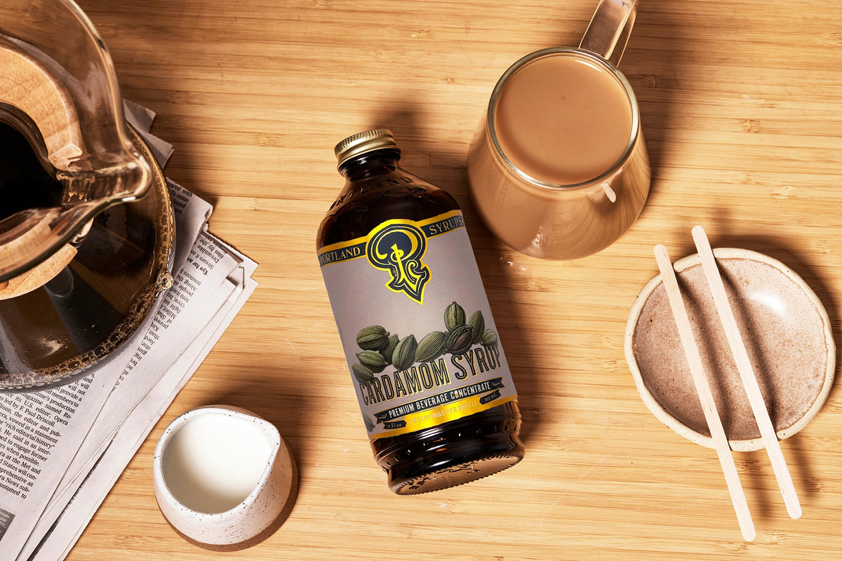 Cardamom Syrup for Coffee & Lattes | Whole Spiced Syrup